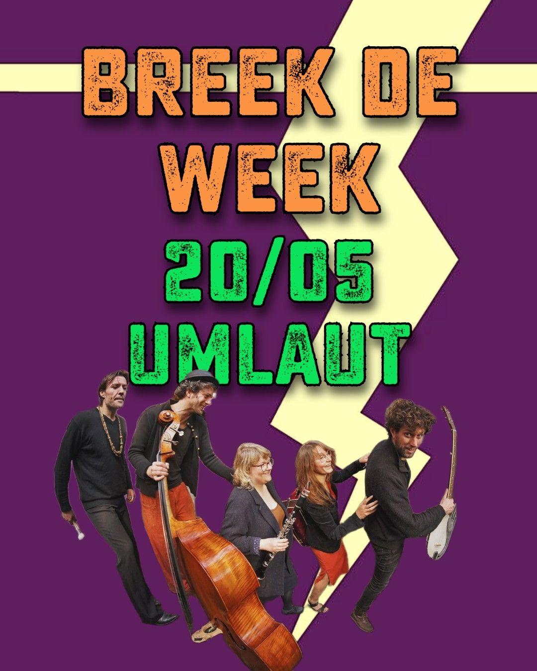 Coverfoto BREEK DE WEEK: UMLAUT & PIZZA
